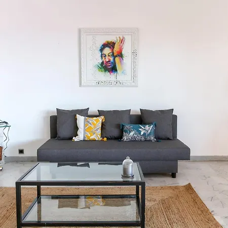 Apartment Beautiful Flat With Sea View Terrace Pool Parking Portative Ac- Benakey