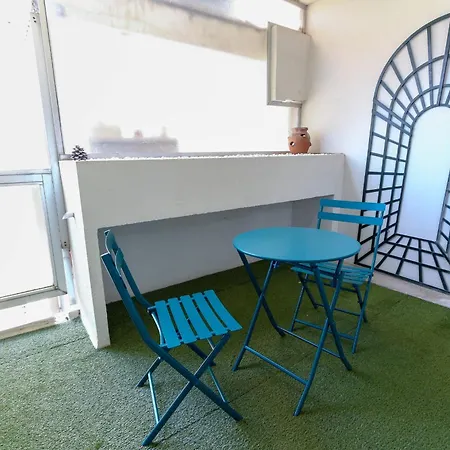 Beautiful Flat With Sea View Terrace Pool Parking Portative Ac- Benakey 公寓